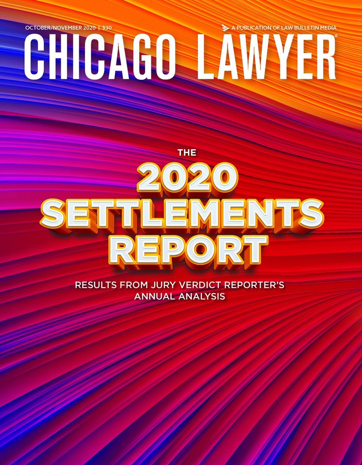CHICAGO LAWYER: Cavanagh Law Group Among Top 20 Illinois Law Firms in 2020 Settlement Report