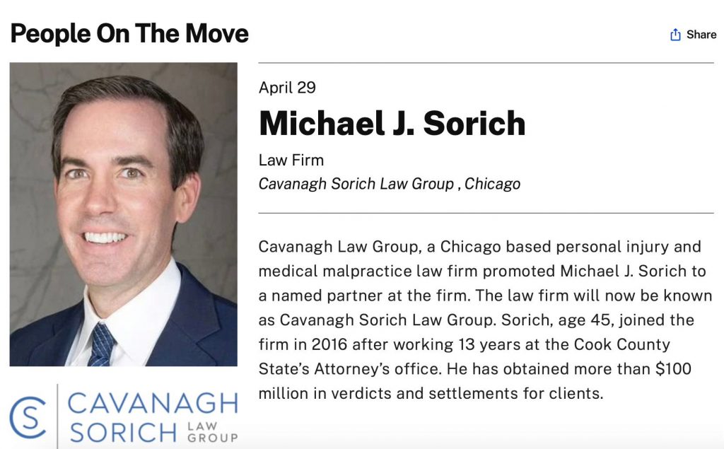 CRAIN’S CHICAGO BUSINESS: People on the Move